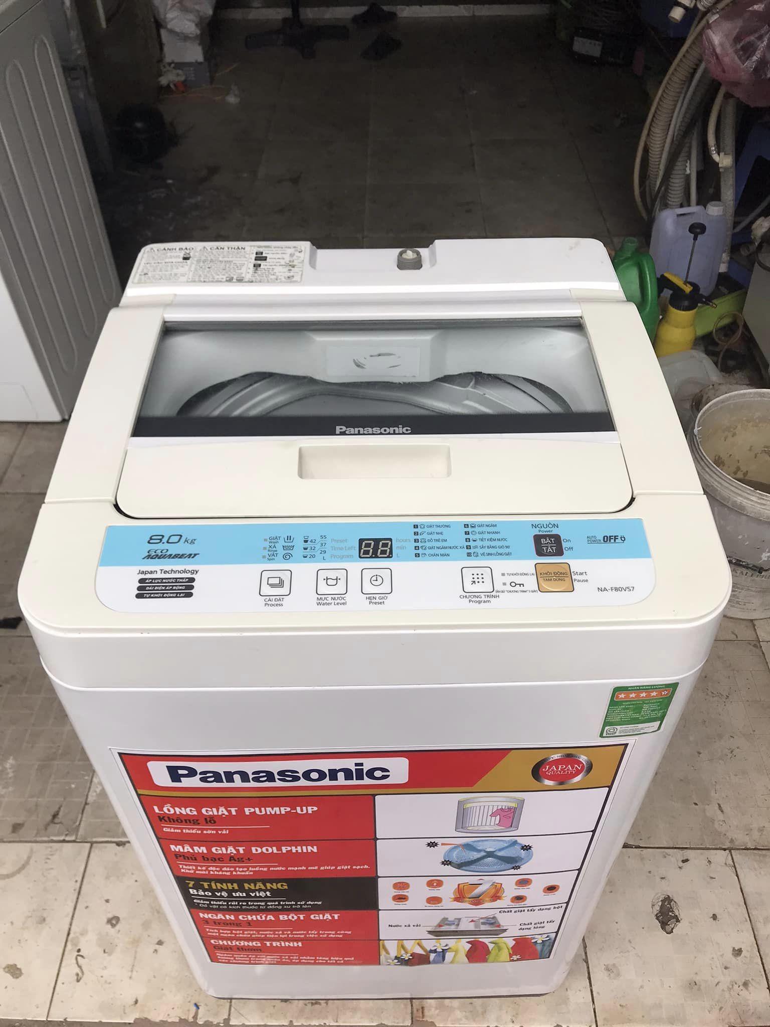 Máy giặt Panasonic (8kg) Model: NA-F80VS7