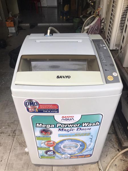 Máy giặt Sanyo (8kg) ít hao điện ASW-S80S2T