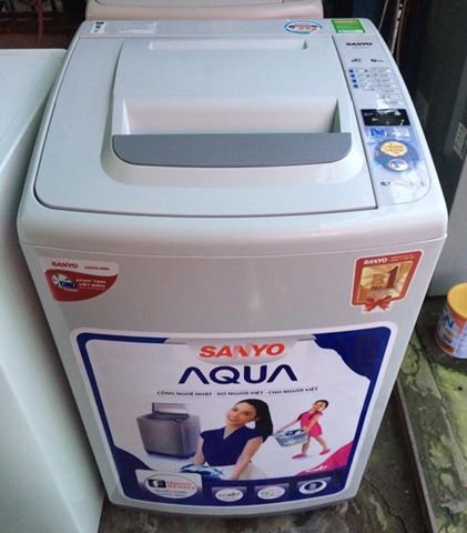 Máy giặt Sanyo 7kg lòng inox không rĩ