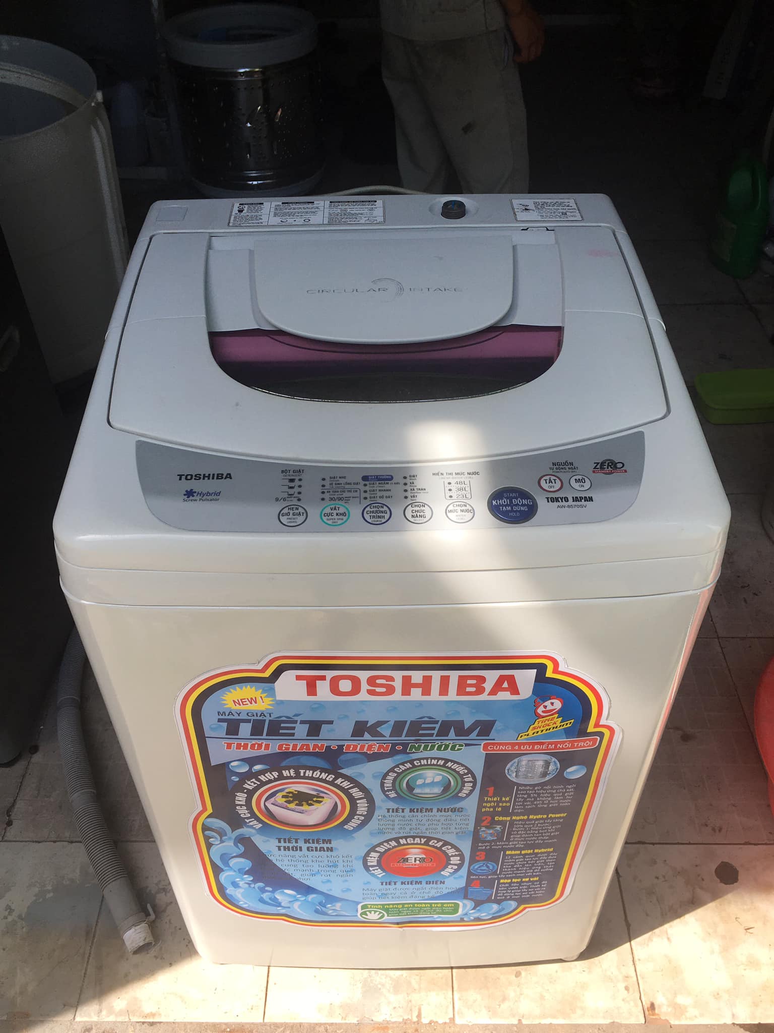 Máy giặt Toshiba (7.2kg) AW-8570SV
