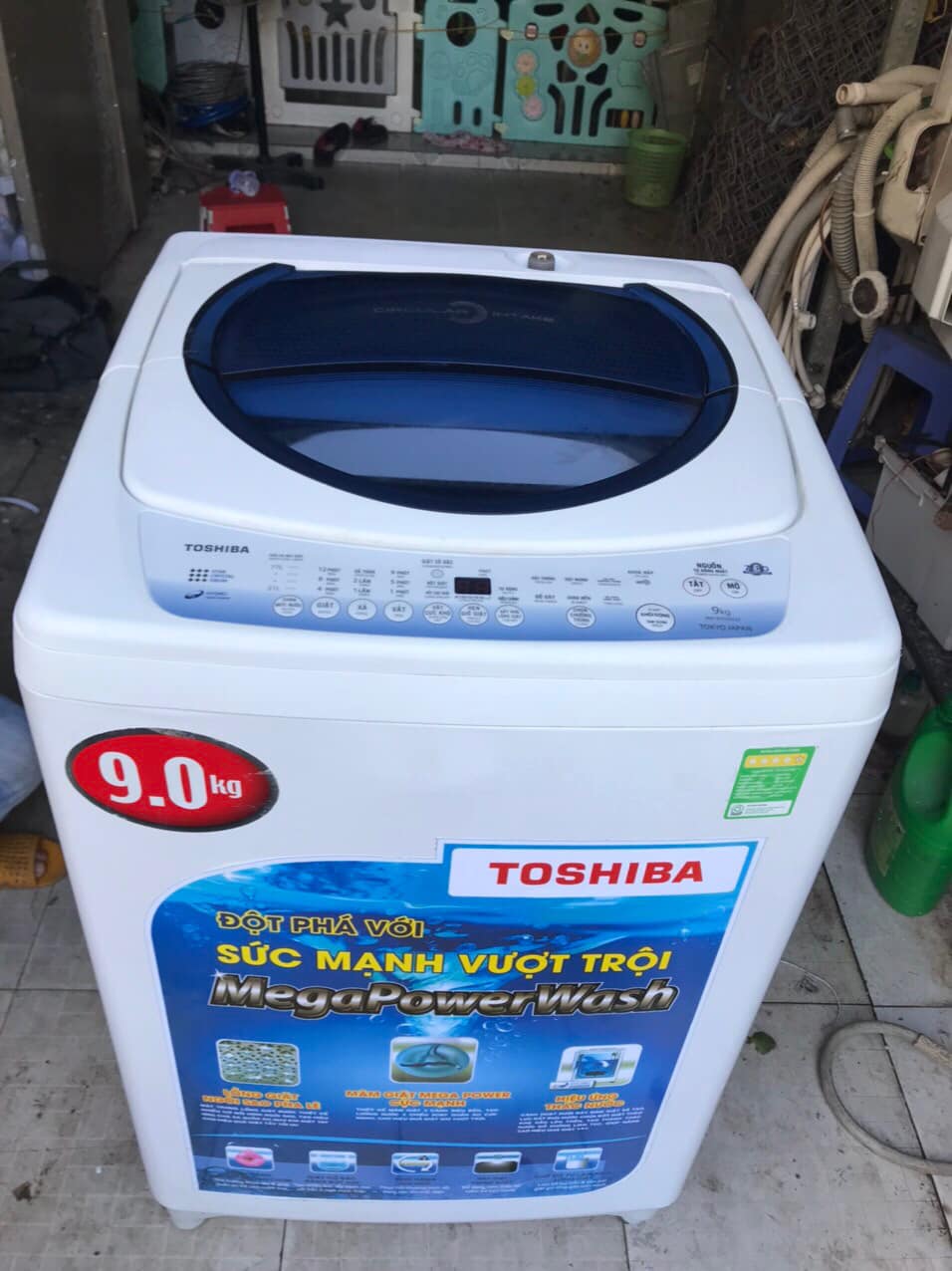 Máy giặt Toshiba (9kg) cửa trên