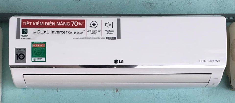 Máy lạnh LG (1HP) inverter tiết kiệm điện mới 97%