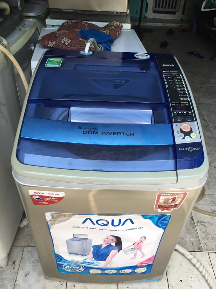 Máy giặt Aqua (9kg) inverter tiết kiệm điện
