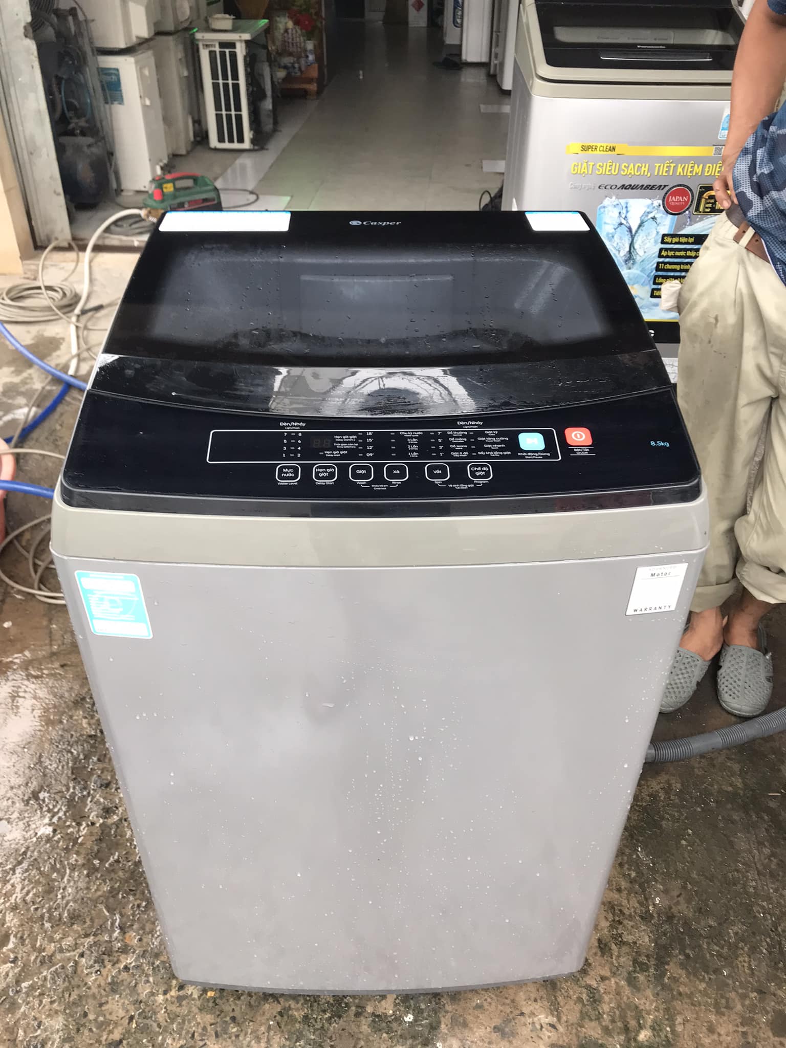 Máy giặt Casper (8.5kg) MODEL:WT-85N68BGA