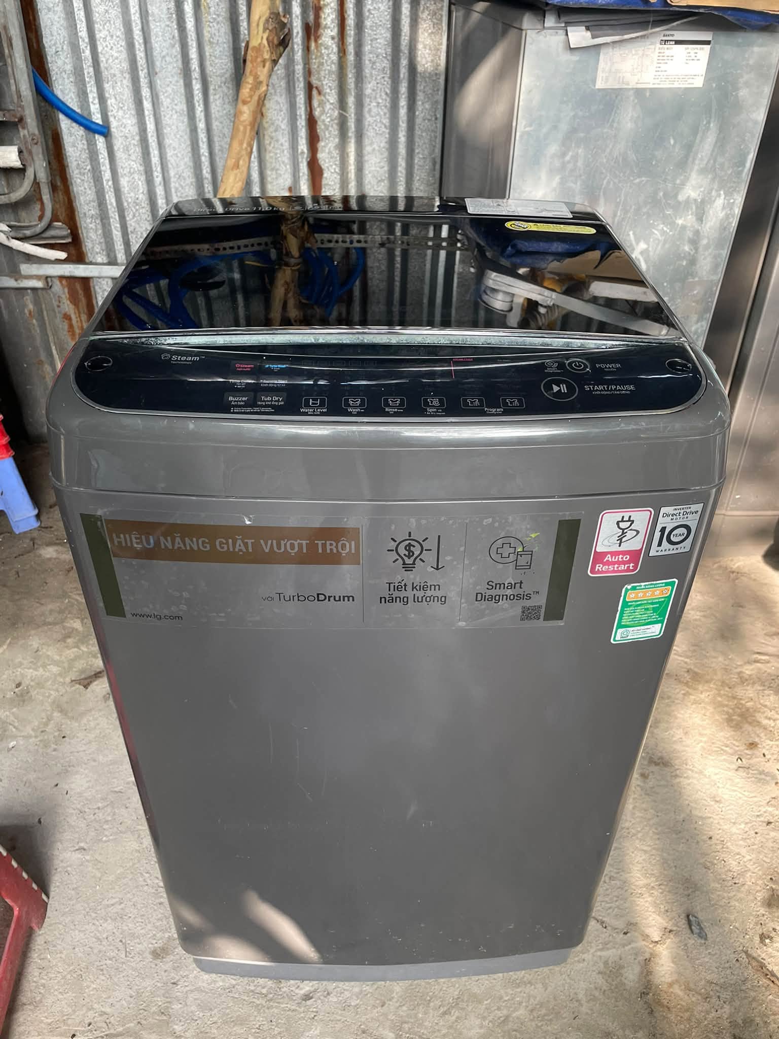 Máy giặt LG (11kg-3.5tr) Inverter Model:TH2111SSAB