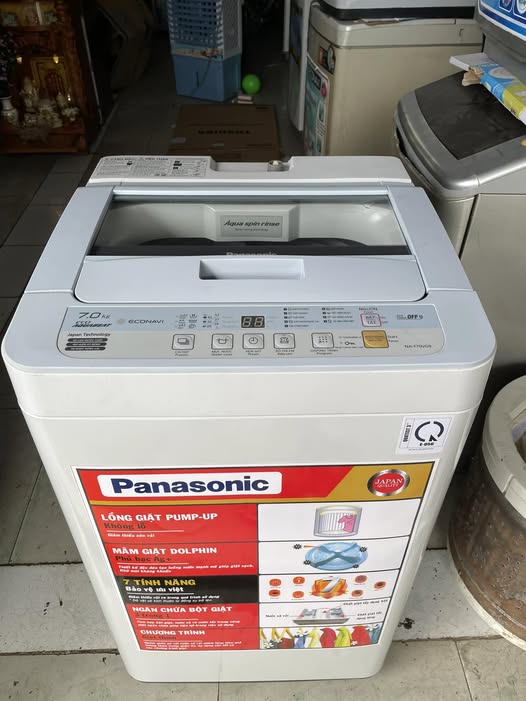 Máy giặt Panasonic (7kg) nhỏ gọn, nhẹ điện