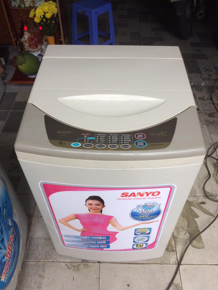 Máy giặt Sanyo (6.5 kg) lòng inox không rỉ
