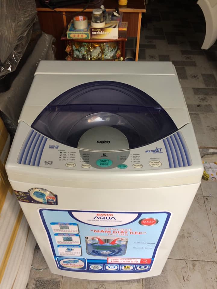 Máy giặt Sanyo (6.5kg) lòng inox không rỉ