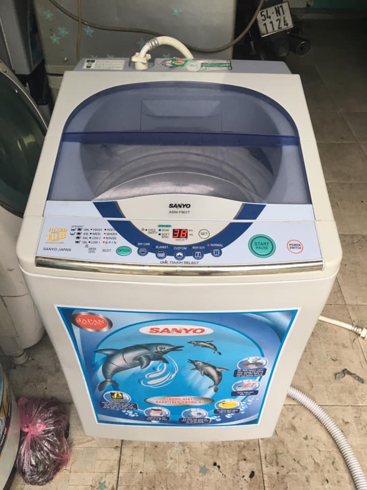 Máy giặt Sanyo (6.5kg) lồng nghiêng