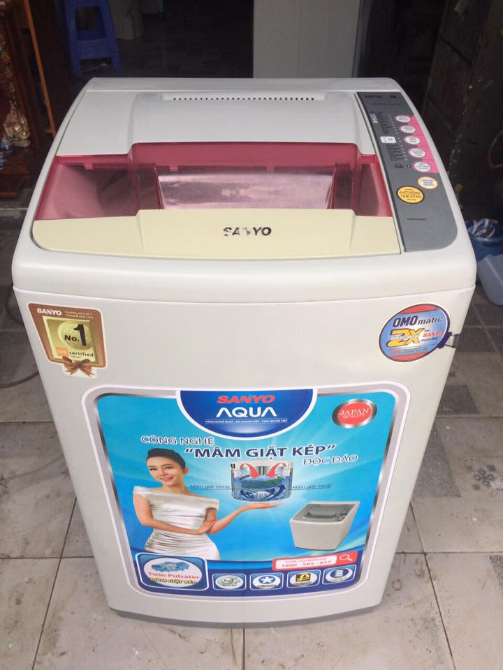 Máy giặt Sanyo ASW-S70S2T 7kg mới 95%