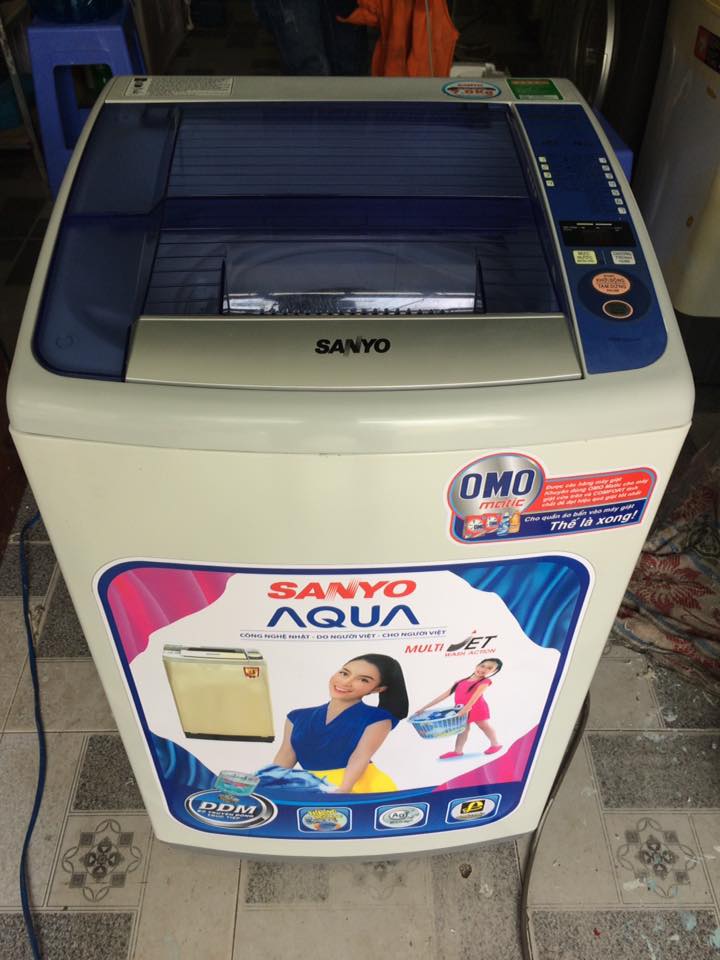 Máy giặt Sanyo ASW-S70V1T 7kg mới 90%