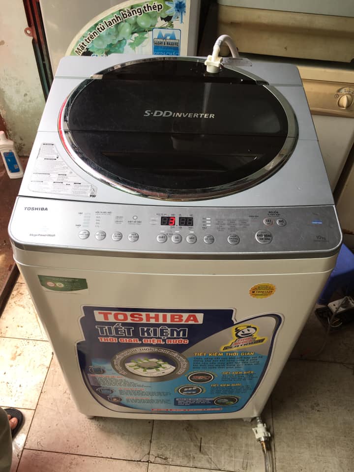 Máy giặt Toshiba (10kg) inverter tiết kiệm điện