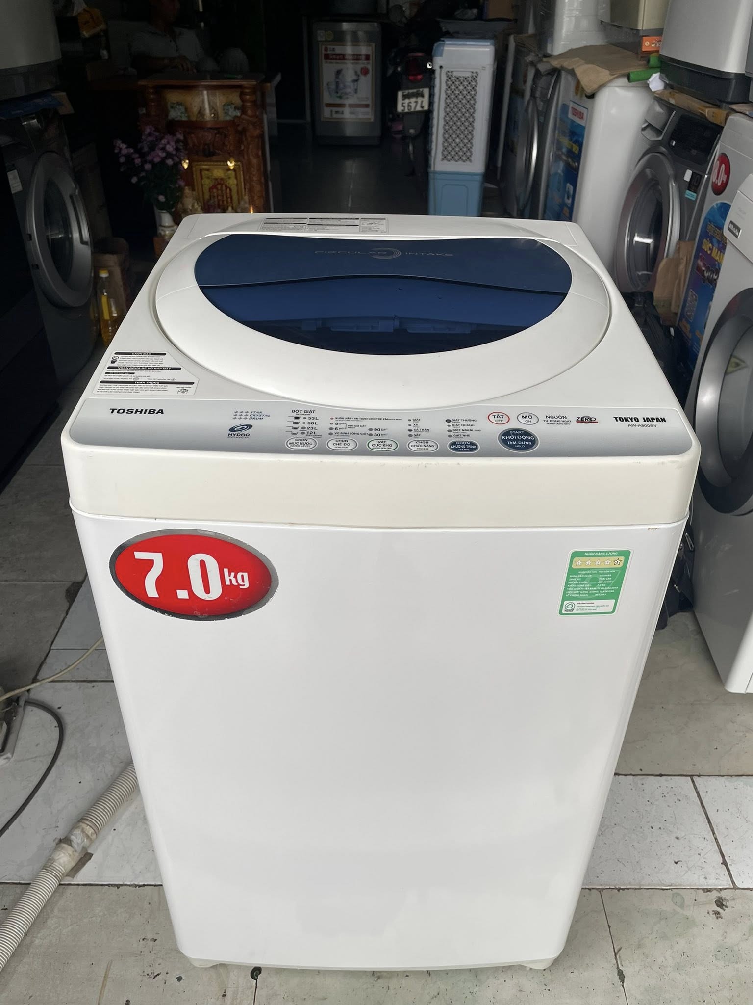 Máy giặt Toshiba (7kg) Asw- A800Sv