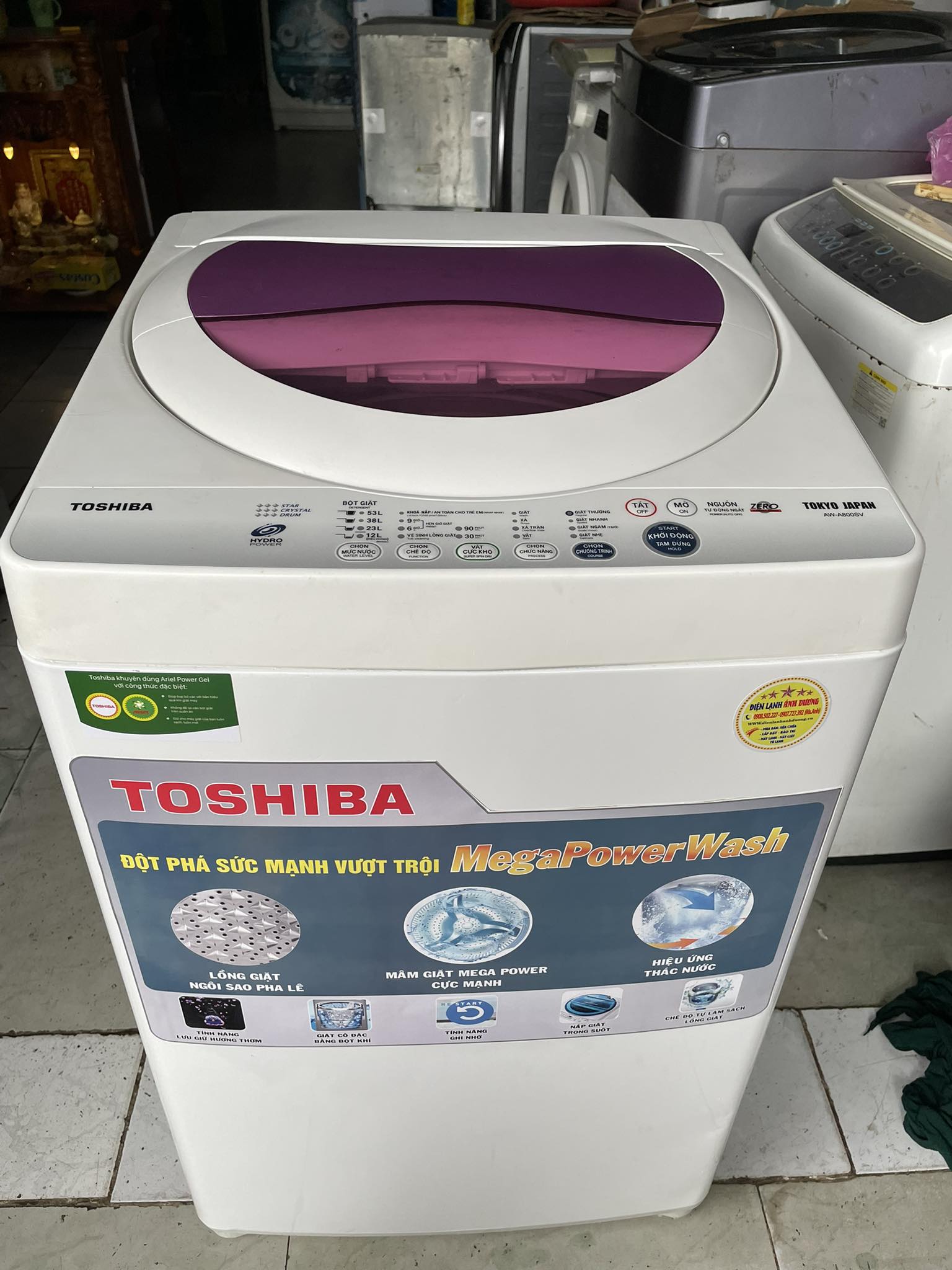 Máy giặt Toshiba (7kg) Asw- A800Sv