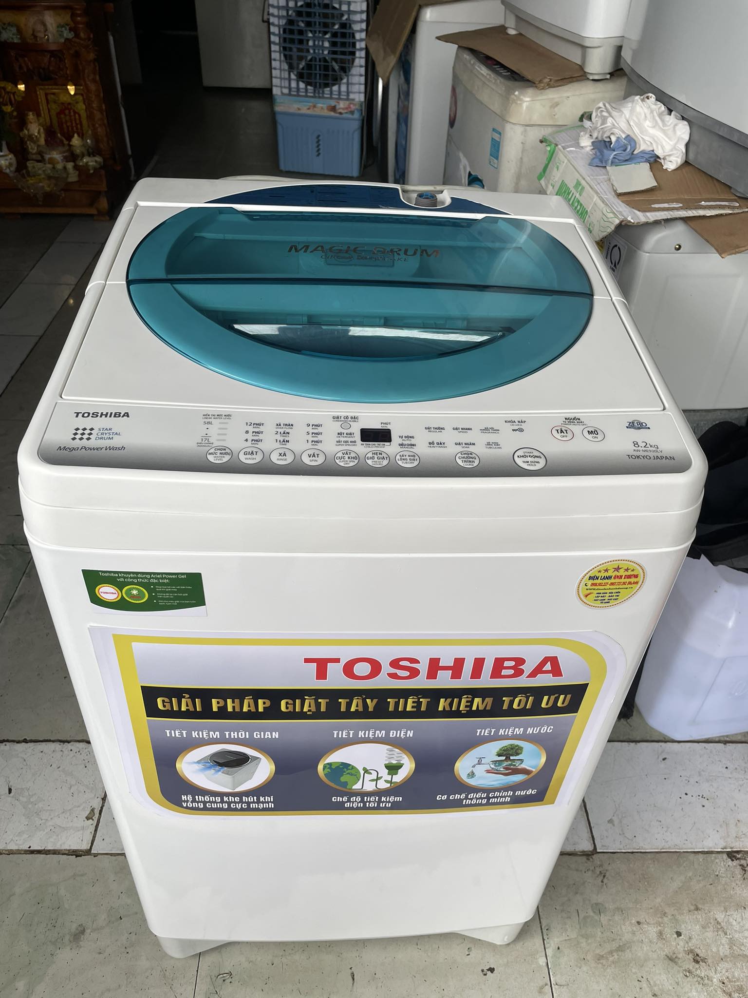 Máy giặt Toshiba (8.2kg) Aw-E920LV