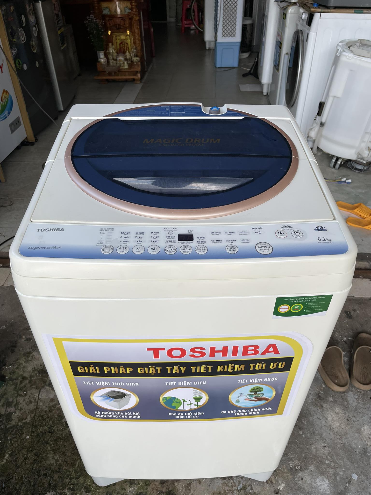 Máy giặt Toshiba (8.2kg) Model: AW-MF920LV