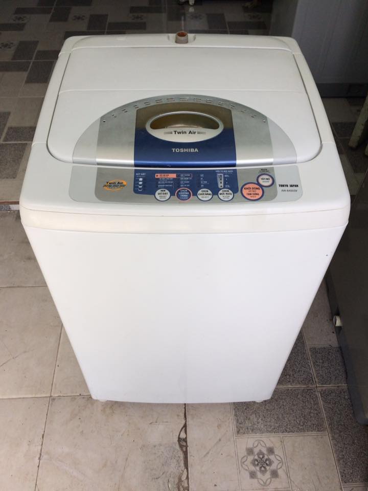 Máy giặt Toshiba 6,5 kg lòng inox không rỉ