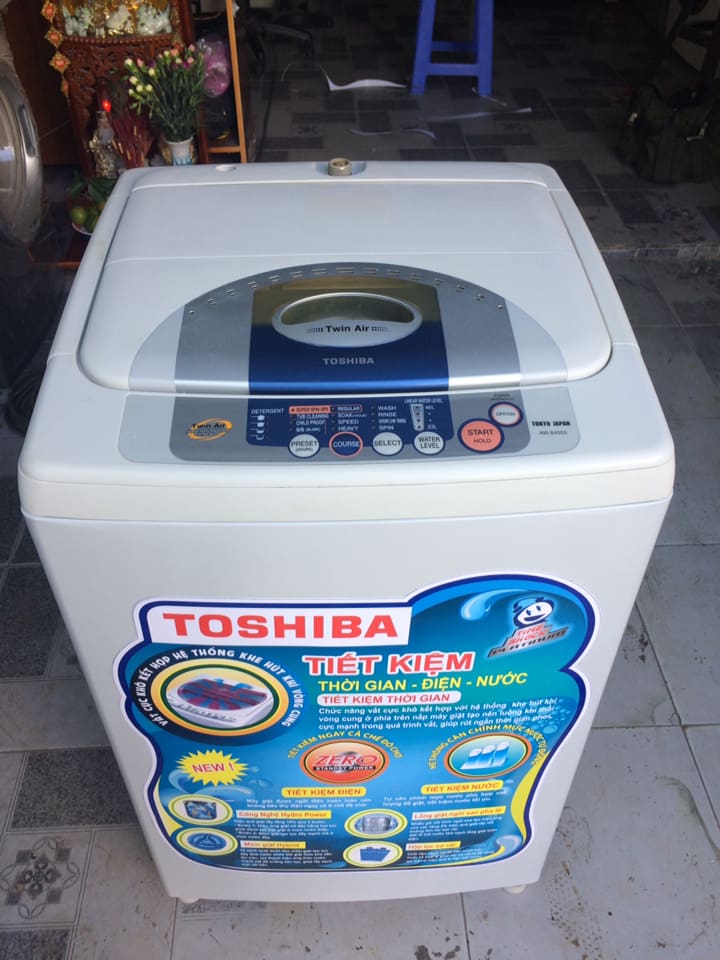 Máy giặt Toshiba Aw-8400S (6.5kg) lòng inox không rỉ