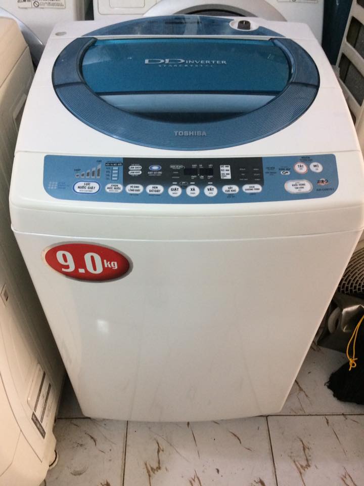 Máy giặt Toshiba AW-D990SV 9kg lòng inox không rỉ