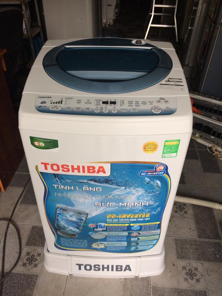 Máy giặt Toshiba Aw-DC1000CV Inverter 9kg mới 98%