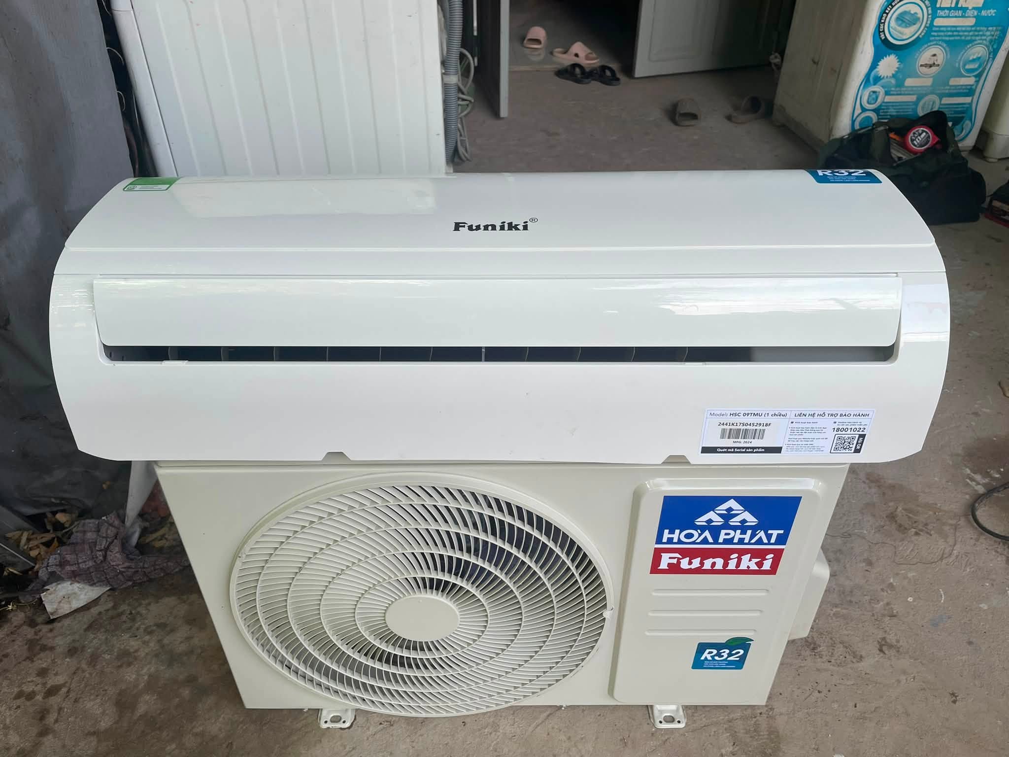 Máy lạnh FUNIKI (1HP-3,7tr) xài tốt, lốc zin