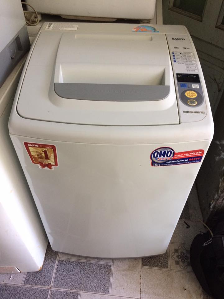 Sơn máy giặt, làm đồng máy giặt đẹp nhất tphcm