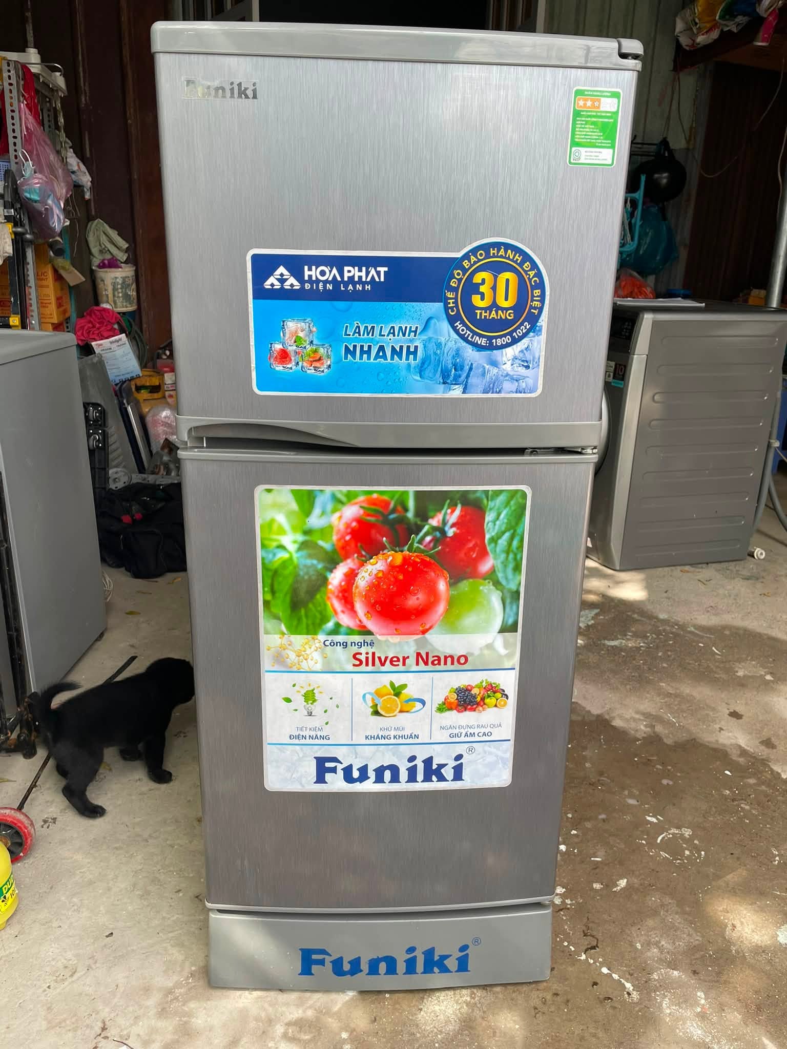 Tủ lạnh FUNIKI (120lít) không đóng tuyết, xài tốt