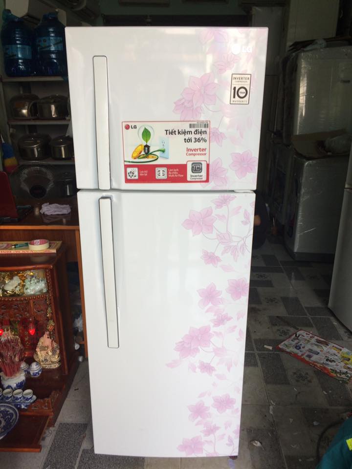 Tủ lạnh LG INVERTER GN-L222BF 209l mới 95%