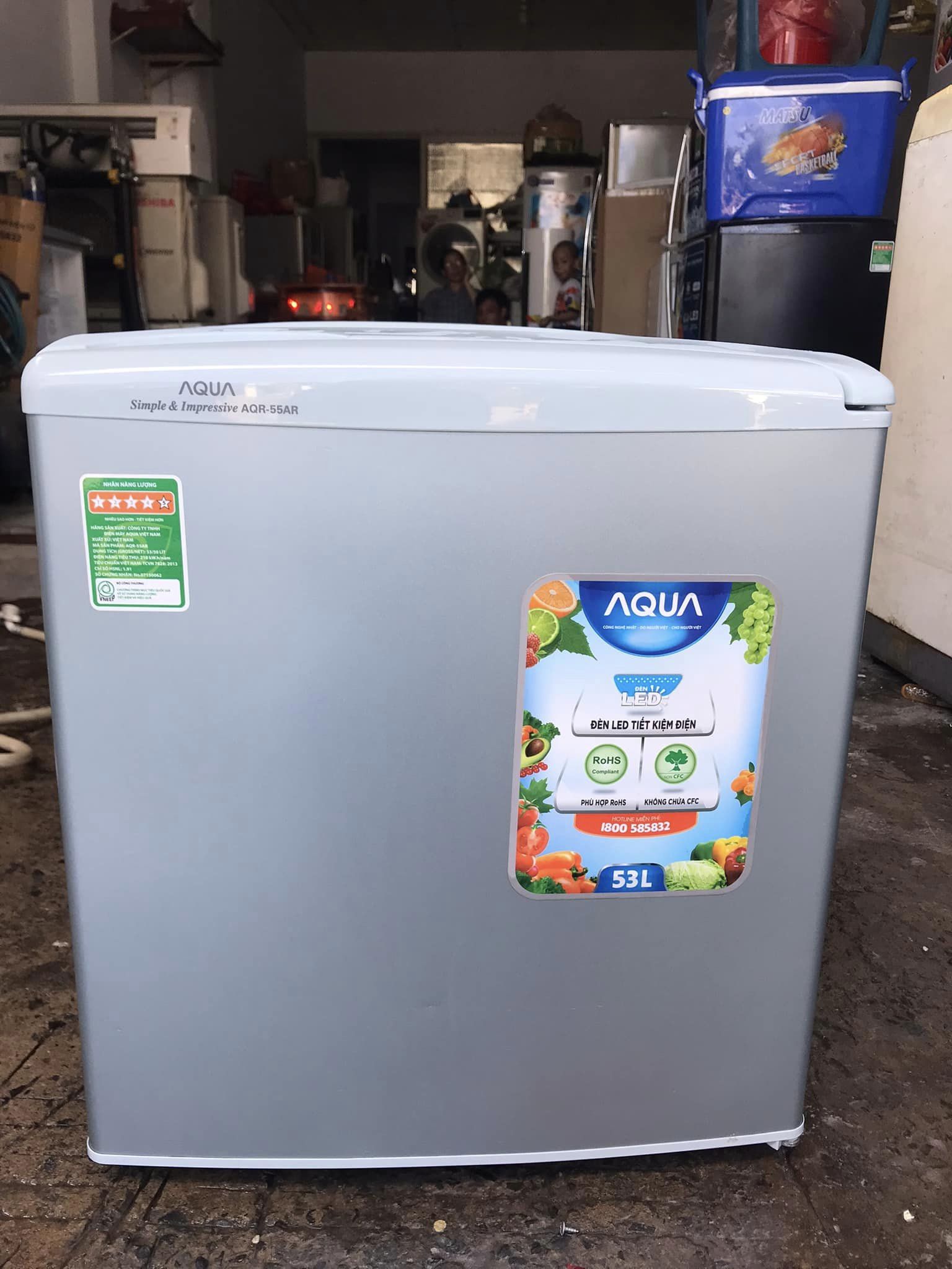 Tủ lạnh mini Aqua (53 lít) tiết kiệm điện