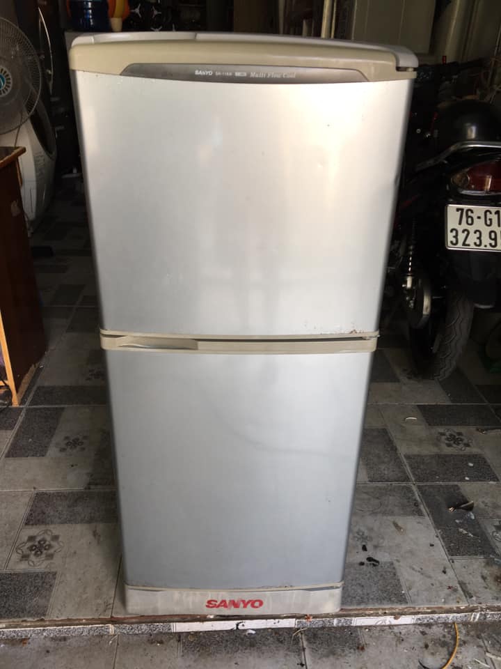 Tủ lạnh Sanyo (110 lít) k đóng tuyết