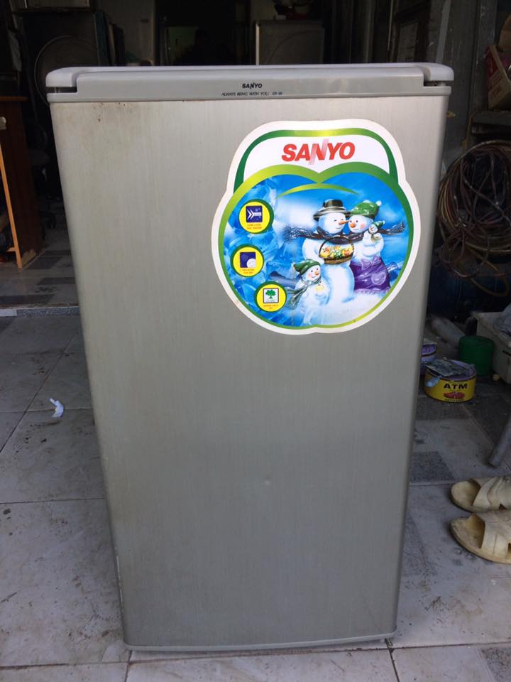 Tủ lạnh Sanyo SR-8K (S) 75 lít