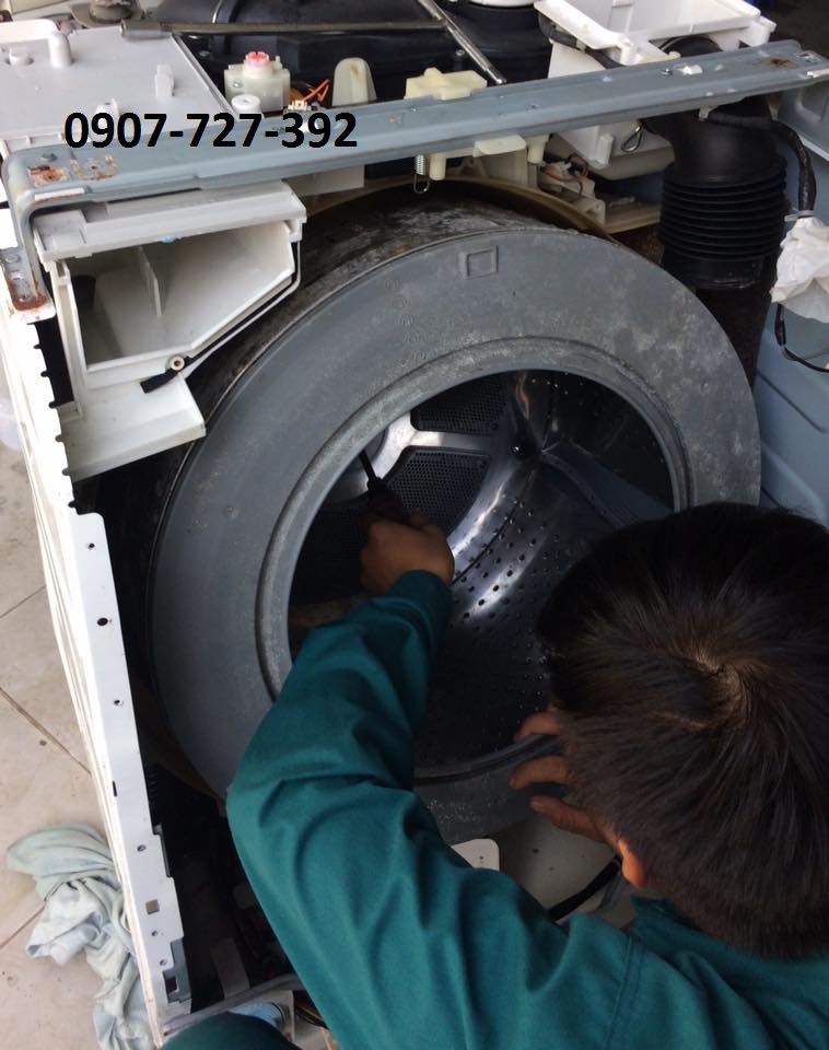 Vệ sinh máy giặt huyện Hóc Môn-Vĩnh Lộc TPHCM giá rẻ